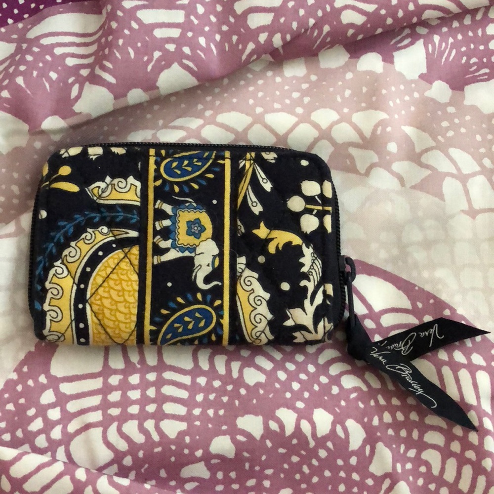 Vera Bradley elephant card case